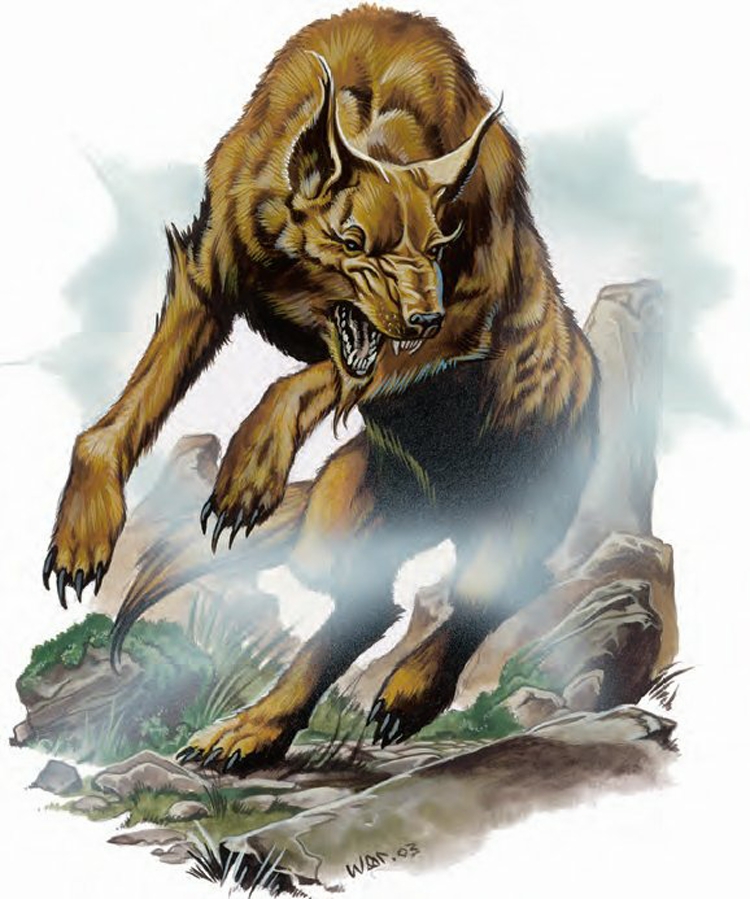 Blink Dog from Monster Manual 3-3.5e