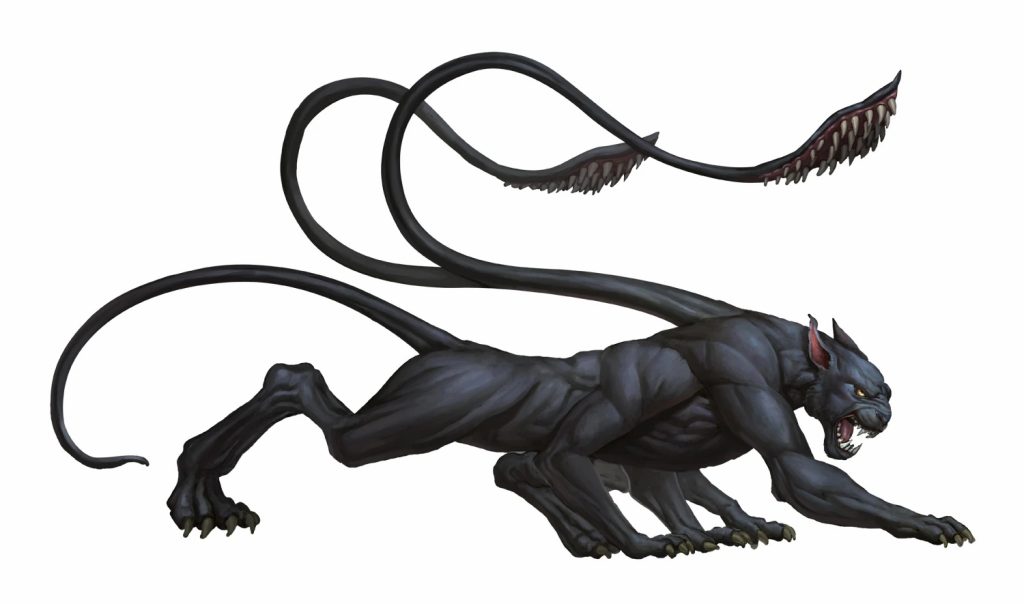 Displacer Beast from Monster Manual 5e.