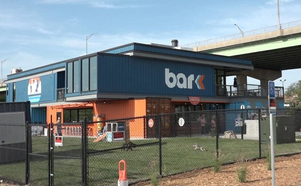 The Bar K dog park and bar in Kansas City, recently voted best dog bar in the United States.